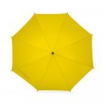 RENO. Guarda-chuva em poli&eacute;ster pongee 190T com abertura autom&aacute;tica - Amarelo