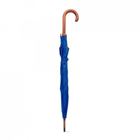 RENO. Guarda-chuva em poli&eacute;ster pongee 190T com abertura autom&aacute;tica - Azul claro