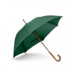 RENO. Guarda-chuva em poli&eacute;ster pongee 190T com abertura autom&aacute;tica - Verde escuro