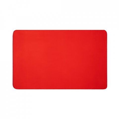 SULENA. Manta em tecido polar (180 g/m&sup2;) - Vermelho