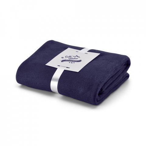 WARMY. Manta em tecido polar (250 g/m&sup2;) - Azul