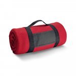 THORPE. Manta em tecido polar (180 g/m&sup2;) com al&ccedil;a remov&iacute;vel - Vermelho