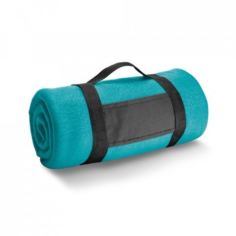 THORPE. Manta em tecido polar (180 g/m&sup2;) com al&ccedil;a remov&iacute;vel - Azul claro