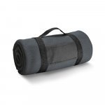 THORPE. Manta em tecido polar (180 g/m&sup2;) com al&ccedil;a remov&iacute;vel - Cinza escuro