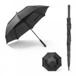 GAVIN. Guarda-chuva de 27.5'' em poli&eacute;ster 100% reciclado pongee 190T com abertura autom&aacute;tica