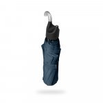 ARON. Guarda-chuva, dobr&aacute;vel, de 21'' em poli&eacute;ster 100% reciclado pongee 190T - Azul