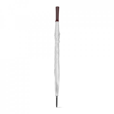 ROBERTO II. Guarda-chuva em poli&eacute;ster 190T - Branco