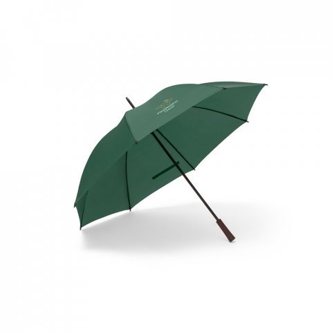 ROBERTO II. Guarda-chuva em poli&eacute;ster 190T - Verde escuro