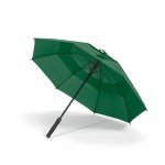 RUBY. Guarda-chuva em poli&eacute;ster 100% reciclado 190T com abertura autom&aacute;tica - Verde escuro