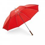 ROBERTO. Guarda-chuva em poli&eacute;ster 190T - Vermelho