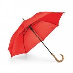 PATTI. Guarda-chuva em poli&eacute;ster 190T com abertura autom&aacute;tica - Vermelho
