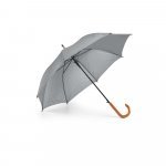 PATTI. Guarda-chuva em poli&eacute;ster 190T com abertura autom&aacute;tica - Cinza