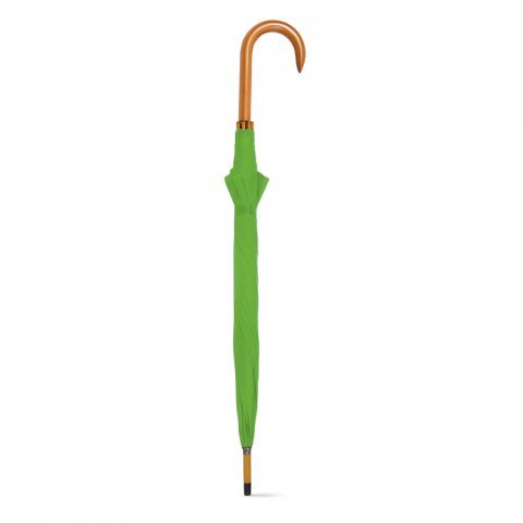 PATTI. Guarda-chuva em poli&eacute;ster 190T com abertura autom&aacute;tica - Verde claro
