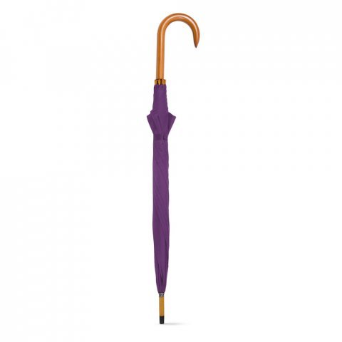 PATTI. Guarda-chuva em poli&eacute;ster 190T com abertura autom&aacute;tica - Roxo