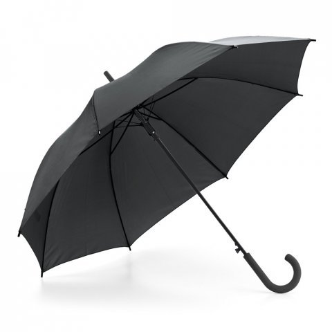 MICHAEL. Guarda-chuva em poli&eacute;ster 190T com abertura autom&aacute;tica - Preto