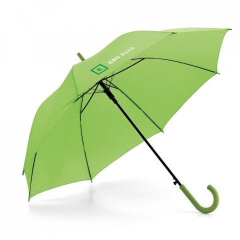 MICHAEL. Guarda-chuva em poli&eacute;ster 190T com abertura autom&aacute;tica - Verde claro
