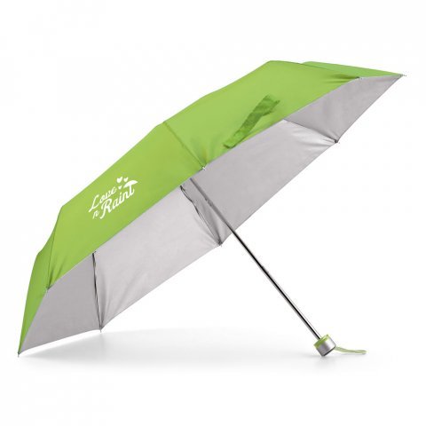 TIGOT. Guarda-chuva, dobr&aacute;vel, em poli&eacute;ster 190T - Verde claro