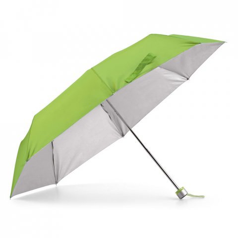 TIGOT. Guarda-chuva, dobr&aacute;vel, em poli&eacute;ster 190T - Verde claro