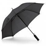 JENNA. Guarda-chuva em poli&eacute;ster 190T com abertura autom&aacute;tica - Preto