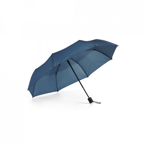 TOMAS. Guarda-chuva, dobr&aacute;vel, em poli&eacute;ster 190T com abertura autom&aacute;tica - Azul