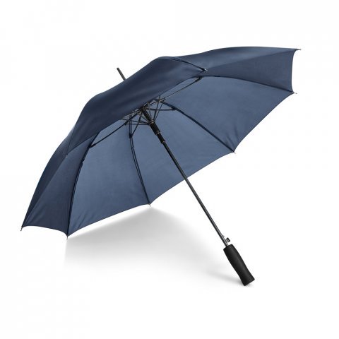STUART. Guarda-chuva em poli&eacute;ster pongee 190T com abertura autom&aacute;tica - Azul