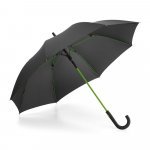 ALBERTA. Guarda-chuva em pongee 190T com abertura autom&aacute;tica - Verde claro
