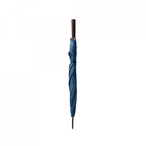 APOLO. Guarda-chuva em 100% poli&eacute;ster reciclado pongee 190T com abertura autom&aacute;tica - Azul