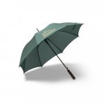 APOLO. Guarda-chuva em 100% poli&eacute;ster reciclado pongee 190T com abertura autom&aacute;tica - Verde escuro