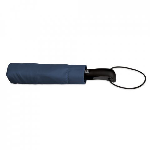 CAMPANELA. Guarda-chuva, dobr&aacute;vel, em 190T pongee com abertura e fecho autom&aacute;tico - Azul