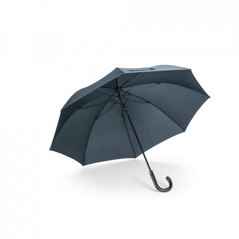 SILVAN STRIPE. Guarda-chuva  em 190T pongee com abertura autom&aacute;tica - Azul