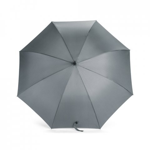 SILVAN STRIPE. Guarda-chuva  em 190T pongee com abertura autom&aacute;tica - Cinza