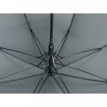 SILVAN STRIPE. Guarda-chuva  em 190T pongee com abertura autom&aacute;tica - Cinza