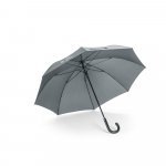 SILVAN STRIPE. Guarda-chuva  em 190T pongee com abertura autom&aacute;tica - Cinza