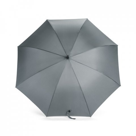 SILVAN STRIPE. Guarda-chuva  em 190T pongee com abertura autom&aacute;tica - Cinza