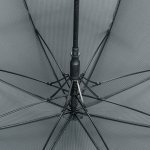 SILVAN STRIPE. Guarda-chuva  em 190T pongee com abertura autom&aacute;tica - Cinza