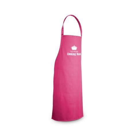 CUMIN. Avental de algod&atilde;o sarjado (180 g/m&sup2;) - Rosa