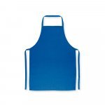 CUMIN. Avental de algod&atilde;o sarjado (180 g/m&sup2;) - Azul royal