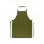 CUMIN. Avental de algod&atilde;o sarjado (180 g/m&sup2;) - Verde escuro