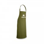 CUMIN. Avental de algod&atilde;o sarjado (180 g/m&sup2;) - Verde escuro