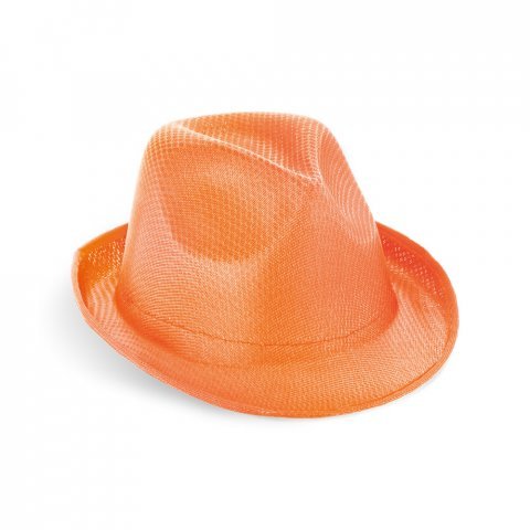 MANOLO. Chap&eacute;u em PP - Laranja