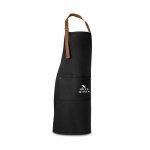 SUNFLOWER. Avental 100% algod&atilde;o canvas (300 g/m&sup2;) - Preto
