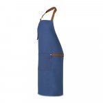 SUNFLOWER. Avental 100% algod&atilde;o canvas (300 g/m&sup2;) - Azul