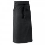 NAEKER. Avental de bar (145 g/m&sup2;) - Preto