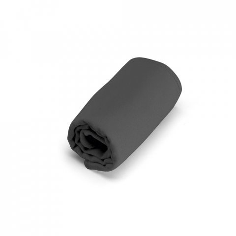 TRAVIS. Toalha para esporte em microfibra (210 g/m&sup2;) - Cinza escuro