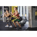 BURPEE. Conjunto de 4 bandas el&aacute;sticas de gin&aacute;stica com bolsa de non-woven